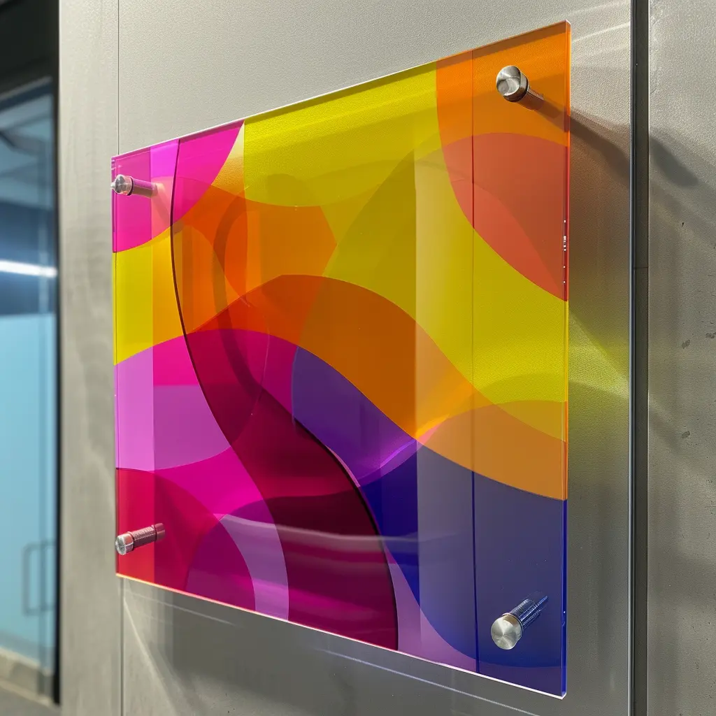 Sign Board Acryl glass